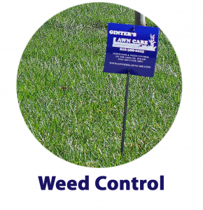 weed control sign